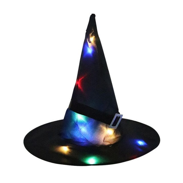 Magical LED Glowing Witch/Wizard Hat