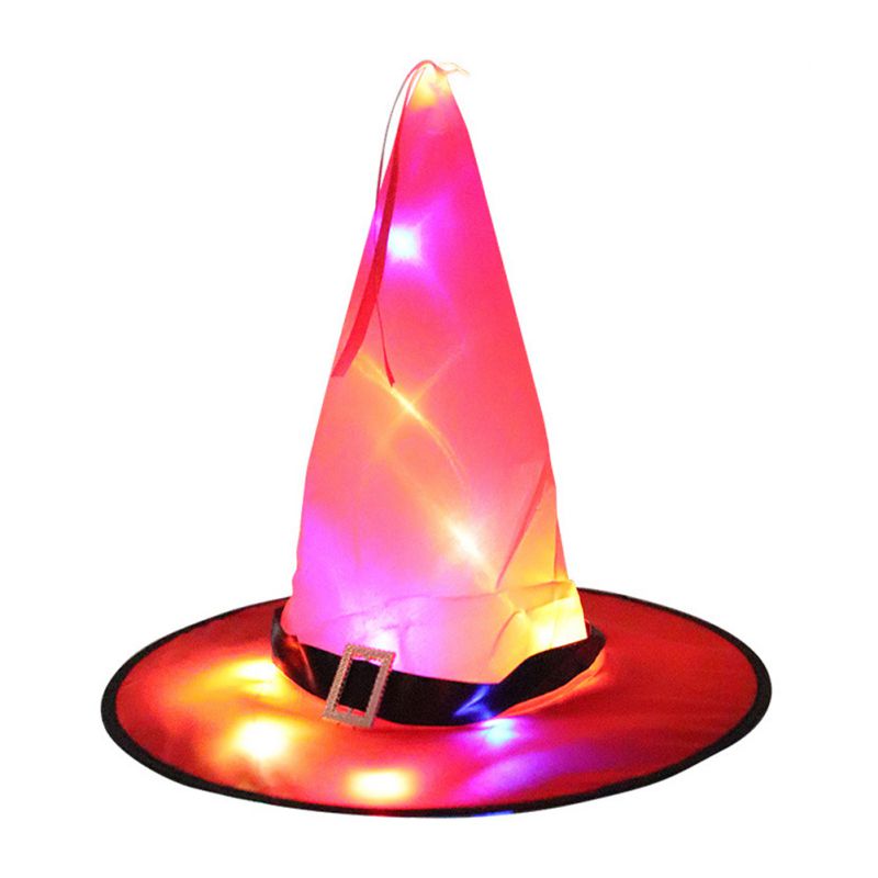 Magical LED Glowing Witch/Wizard Hat